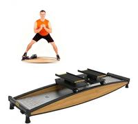 Macchina Per Esercizi Sci Al Coperto, Allenatore Cardio Completo A Basso Impatto, Peso Utente Massimo 150kg Resistenza Regolabile 0-100kg, Sicura E Gentile Con Le Articolazioni(A)