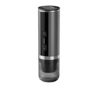 Macchina per espresso portatile con USB-C, autoriscaldante per campeggio | Riscaldamento rapido a 198°F in 4 minuti, alta pressione di 20 bar, 3 batterie da 2500 mAh, USB-C, doppia modalità capsula e