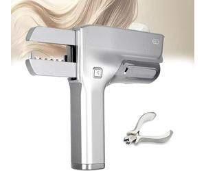 Macchina per Estensioni Capelli 6D 5 Pin Senza Tracce, Kit Strumento Intelligente di Terza Generazione con Pinze e Schermo LCD per Salone Professionale e Uso Domestico - Kit Tutto-in-Uno