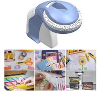 Macchina Per Etichette In Rilievo, Macchina Per Codifica 3D E Macchina Per Marcatura Prezzi, Stampante Per Etichette In Rilievo Facile Da Usare Ed Efficiente, Adatta Per Il Design Creativo Fatto a Man