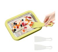 Macchina Per Fare Arrotolamento, Vassoio Per Yogurt, Con 2 Spatole Macchina Morbida, Per Adulti Cucina Feste Riunioni Famiglie Esterne Vacanze Cucina