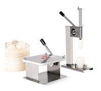 Macchina per fare chignon, macchina professionale per formatura Baozi con stampi, 500 panini/ora per gnocchi di zuppa e panini di maiale, gadget da cucina cinese manuale