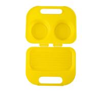 Macchina Per Fare Frittelle In Microonde - Macchina Per Fare Uova Rapida A 2 Cavità | Stampo In Silicone Per Fare Frittelle | Padella Per Frittelle In Microonde E Cacciatore Di Uova