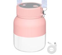 Macchina Per Fare Succo | Macchina Spremiagrumi Frantoio Di Ghiaccio Frullatore Di Succo Da 800 Ml, Bicchiere Spremiagrumi Ricaricabile, Spremiagrumi Di Verdure Senza Fili, Macchina Del Succo Per