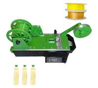 Macchina per filamenti, Estrusori per stampanti 3D, Estrusori da tavolo per filamenti in PET riciclato con display digitale, Riciclatore di bottiglie stampate in 3D(Green)