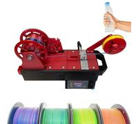 Macchina per filamenti per stampa 3D da bottiglie di plastica riciclate | Creatore del filamento 3D per il riciclaggio delle bottiglie di plastica in filamento utilizzabile per progetti di stampa