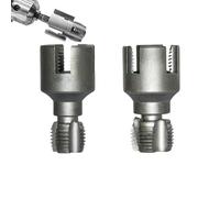 Macchina per filettare - Doppio maschiatore integrato per tubi - Strumento di taglio e rilavorazione di reti per uso industriale, falegnameria, idraulico, automobilistico, fai da te, all'aperto e