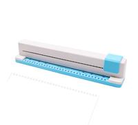 Macchina per Forare da Ufficio, Perfora fino a 5 fogli per crafting, Macchina Perforatrice per Fogli di Carta, Per A4 A5 A6 A7 B5 B6 B7 Scrapbook Diario Quaderno Studenti Ragazze Adolescenti Donne Scu
