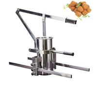 Macchina per Formare Polpette, Macchina per Formare Polpette Manuale con 3 Set di Stampi, Varie Dimensioni Regolabili, Facile da Pulire, Macchina per Formare Polpette In Ac 13-barrel drum -12+15+20mm