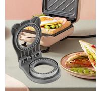 Macchina Per Frittelle 2 In 1 Per Sandwich E Sigillante Per Bambini, Ragazzi,