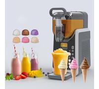 Macchina per frullati commerciale, macchina per bevande ghiacciate con raffreddamento rapido, pulizia automatica, 2L, 5 programmi preimpostati, per frullati, frappè e prodotti commerciali, uso