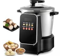 Macchina per Fufu E Yam Pestato Ad Alta Coppia, Per Cucina Africana | Robot Da Cucina Compatibile Con La Cucina Africana: Macchina per Cuocere E Pestare Fufu E Amala