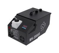 Macchina per fumare 1200 W, a basso profilo, DJ, nebbia, effetto ghiaccio secco, con 4 metodi di controllo, per Halloween, Natale, matrimonio