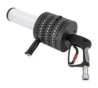Macchina per fumo a gas a colonna a LED CO₂ cinque colori coriandoli appannamento macchina per nebbia manuale modellatrice atmosferica design senza fili può essere utilizzato per luoghi pubblici,