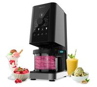 Cecotec Macchina per Gelato Gelatiera 1,35L Gelatec 1800. 700W, 10 Programmi, Tasti Touch, Manopola Girevole, Gelati e Bevande in 3 Passi, 3 Vasetti BPA Free, Goditi Sempre una Cremosità Perfetta
