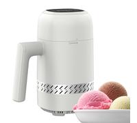Macchina per Gelati Elettrica 300ml, Delizioso Gelato Fatto in Casa, Gelato, Sorbetto e Yogurt Congelato, Contenitore Congelatore in Alluminio, Potente 60W
