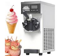 Macchina per gelato da 450 W con pre-raffreddamento, pulizia automatica, display LCD per ristoranti, negozi, snack bar, resa 4-5 kg/h