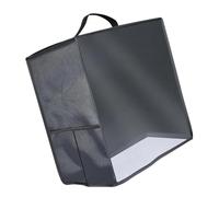 Macchina per gelato facile da pulire, protegge lo sporco del viso con un panno, rete ventilata per la ventilazione permanente, protezione per macchina del gelato trasportabile, con manico imbottito