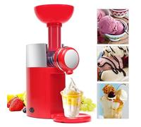 Macchina per gelato, macchina per servire dolci e yogurt congelati fatti in casa, capacità 500 ml per gelato e sorbetto fai da te, funzionamento semplice