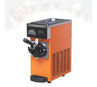Macchina per Gelato Professionale,Modello da Banco-Serbatoio 2.5L,Macchina per Frozen Yogurt-Uso Commerce-Pasticceria-Dispositivo per Gelato Espresso Alta Qualità Sapore(Orange)