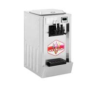 Macchina per gelato soft - 1.640 W - 23 l/h - 3 gusti - Royal Catering RCSI-18