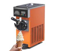 Macchina per gelato Soft Serve per la casa, creatore del controsoffitto, resa 4-5 kg/h, con pre-raffreddamento, pulizia automatica, macchina per il singolo sapore del creatore del pannello LCD