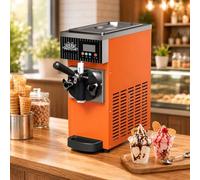 Macchina per gelato Soft Serve, per uso commerciale e domestico, automatica da 4-5 kg/h con pannello touch LCD per bar, ristorante, pasticceria