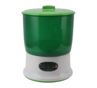 Macchina per germogli di soia automatica - dispositivo di germinazione standard UE completamente automatico a 2 strati | La piastra a pressione di grande capacità della macchina per germogli garantisc