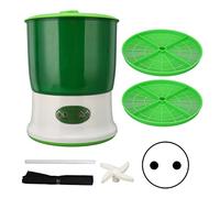 Macchina per Germogli di Soia, Germogliatore Automatico di Semi, Macchine per Germogliare di Grande Capacità, Produttore Intelligente di Germogli di Soia con Spruzzatore a 360 Gradi(EU)