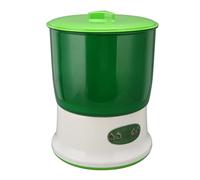 Macchina per Germogli di Soia, Germogliatore Automatico di Semi Spruzzatore a 360 Gradi Kit per la Coltivazione di Germogli di Soia di Grande Capacità per Germogli di Fagioli/Yogurt/Natto(#3)