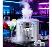 Macchina Per Ghiaccio Secco 2 In 1 E Refrigeratore Rapido Per Bicchieri | Macchina Portatile Per Ghiaccio A Blocchi | Congelamento Rapido In 12-15S E Raffreddamento Del Bicchiere In 8-12S