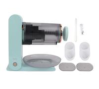 Macchina per Ghiaccio Tritato Elettrica Mini, USB Ricaricabile con Batteria 2000mAh, Silenziosa e Compatta - Facile da Pulire, Ideale per Gelati alla Spina e Snow Cone