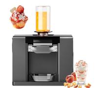 Macchina per ghiaccio tritato - Macchina elettrica portatile per granite con contenitore da 750 ml, ideale per dessert, frullati e granite, produce 60 kg di ghiaccio in 24 ore