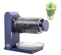 Macchina per ghiaccio tritato, tritaghiaccio elettrico a forma di fiocco di neve, tritaghiaccio elettrico, macchina per ghiaccio tritato ricaricabile tramite USB,Purple