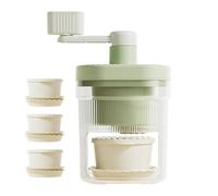 Macchina per Ghiaccio Tritato | Tritaghiaccio per e Granita con Bicchieri | Apparecchio da Banco | per Preparare Dolci in Casa, Dessert, Festa, Bar, Cocktail, Ideale per Bambini e Principianti