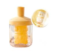 Macchina per ghiaccioli per dolcetti fatti a mano, design in morbido silicone per uso alimentare, semplifica il processo di sformatura e pulizia Set per gelato fatto a mano