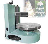 Macchina per glassare torte - Spandiconcime automatico rotondo crema e strumento di decorazione con piatto girevole levigante e livellatore per torte