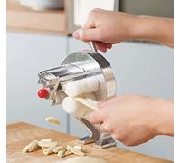 Macchina Per Gnocchetti Manuale. In Acciaio Cromato E Plastica Certificata Per Uso Alimentare. Veloce Da Montare E Smontare, È Pratica Anche Per Essere Pulita: Non Ha Bisogno Di Prodotti Chimici Nè Di Lavastoviglie. Realizza In Pochissimi Minuti Gnocchett