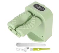 Macchina per gnocchi, macchina elettrica automatica gnocchi facili con spazzola a cucchiaio Strumento avvolgere alimenti automatico uso domestico per uso domestico in (Verde)