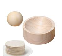 Macchina per gnocchi - Spremiragnocchi in legno da 1,77 pollici, design manuale e facile da usare, per wrapper e torte uniformi. Stampo per pasticceria, wrapper per fatti in casa Gyoza, Empanadas,