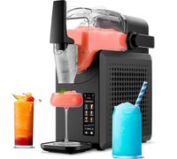 Macchina per Granita Iceman, 1.89L Realizza Bevande e Granita, Niente Ghiaccio o Frullato per Margarita Ghiacciati, Frappè e Shake, 5 Impostazioni Touch, Facile-Leva Erogazione - Nera