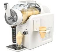 Macchina per granite con capacità di 2 litri, 5 programmi preimpostati, non necessita di ghiaccio, autopulente, autonomia di 12 ore, perfetta per cocktail, frappè, succhi di frutta ghiacciati e altr