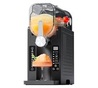 Macchina per granite domestica, non necessita di ghiaccio, 6 modalità preimpostate, macchina per granite tutto in unico da 1,6 l, visualizzazione della temperatura in tempo reale