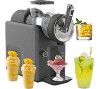 Macchina Per Granite Gelati-Non Necessita Di Ghiaccio,Visualizzazione Della Temperatura In Tempo Reale,Autopulizia,5 Programmi Preimpostati,Touch,Per Frappé,Smoothie Milkshake,Black