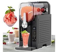 Macchina Per Granite, Non Necessita Di Ghiaccio,1,6 L/54,11oz Macchine Del Gelato,Controllo Touch 6 In 1,Congelamento Rapido In 15 Minuti, Autopulente Per Bar, Feste In Piscina E Catering.