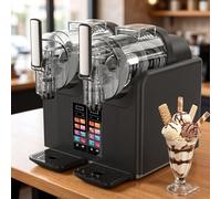 Macchina per granite per la casa, macchina per bevande congelate da 2 litri, con 7 preset, pulizia automatica, display a LED per margarita, frappè, frappè e altro