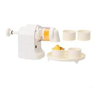 Macchina per granite senza fili con batteria da 25000 mAh e acciaio inossidabile 420 per margarita, frappè, gelato e feste all'aperto, antiscivolo