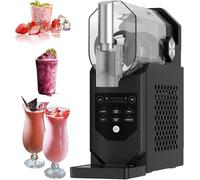 Macchina Per Granito Professionale 2 L, Senza Bisogno Ghiaccio, Macchina Per Gelato Soft Con 5 Programmi Preimpostati, Autopulente, Display LED, Per Ristorante, Casa, Caffetteria,Black