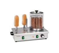 Klarstein Wurstfabrik Pro 600 Hot Dog Maker 600W 5L 30-100°C Vetro Acciaio Inox