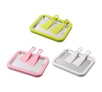 Macchina per il arrotolato per fai da te - di ghiaccio istantaneo con 2 spatole | Vassoio portatile per la casa per yogurt, sorbetto e | Set durevole per Po